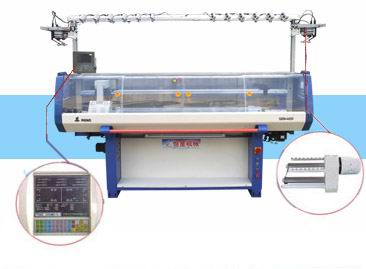 纺机 针织机械 全自动简易型单系统电脑横机  供应商 常熟市恒星针织