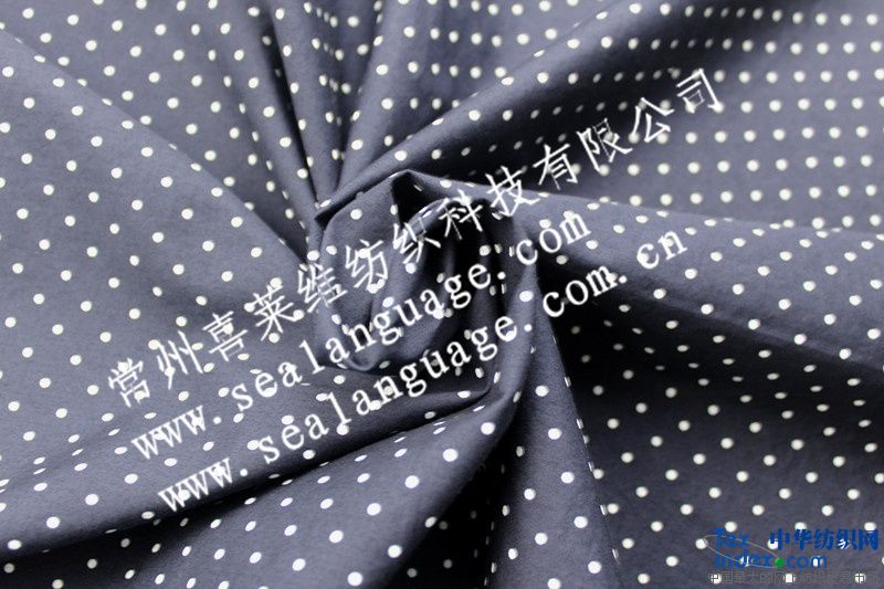 全棉府绸印花