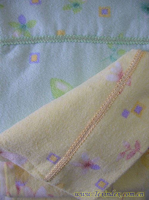 经编印花巾被